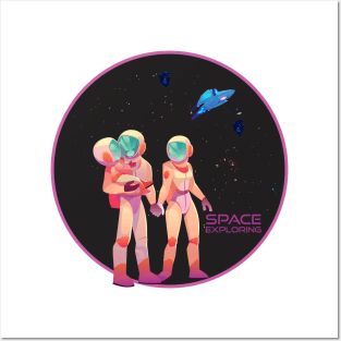 space explore Posters and Art